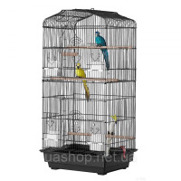 Vevor 313702 Клітка для птахів Клітка для хвилястих папужок Birdhouse Birdhouse 457x355x925mm Black