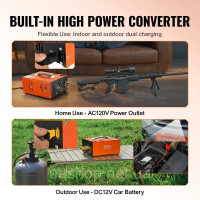Vevor 313868 Компресор PCP 30Mpa/4500PSI Повітряний компресор 0.5L DC12V & Повітряний насос для дайвінгу AC230V, включаючи шланг