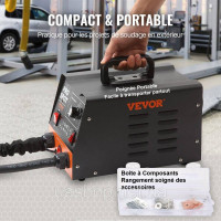 Vevor 314493 Зварювальний апарат для точкового зварювання 3 кВт, інструмент для видалення вм'ятин на шпильках, 6 в 1, зварювальний
