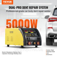 Vevor 314497 Зварювальний апарат Dual Pro Dent Spotter 5 кВт для сталевих/алюмінієвих пластин