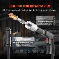 Vevor 314497 Зварювальний апарат Dual Pro Dent Spotter 5 кВт для сталевих/алюмінієвих пластин