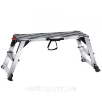 Vevor 315831 Алюмінієва робоча платформа складна робоча платформа 100x30x48.7см робоча платформа 200кг вантажопідйомність лавка з