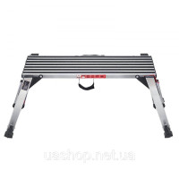 Vevor 315831 Алюмінієва робоча платформа складна робоча платформа 100x30x48.7см робоча платформа 200кг вантажопідйомність лавка з