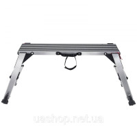 Vevor 315831 Алюмінієва робоча платформа складна робоча платформа 100x30x48.7см робоча платформа 200кг вантажопідйомність лавка з