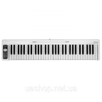 Vevor 316279 61 Key Цифрове піаніно Електропіаніно Складне піаніно Bluetooth MIDI біле