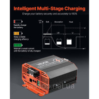 Vevor 316611 Зарядний пристрій 12V 30A DC/DC, 375W, зарядний пристрій для свинцево-кислотних, літієвих, AGM, гелевих та рідких