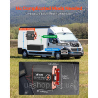 Vevor 316611 Зарядний пристрій 12V 30A DC/DC, 375W, зарядний пристрій для свинцево-кислотних, літієвих, AGM, гелевих та рідких