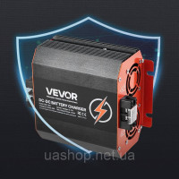 Vevor 316611 Зарядний пристрій 12V 30A DC/DC, 375W, зарядний пристрій для свинцево-кислотних, літієвих, AGM, гелевих та рідких