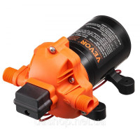 Vevor 316784 12V мембранний насос 1.8GPM 6.81L/min 3-камерний реле тиску водяного насоса 60W
