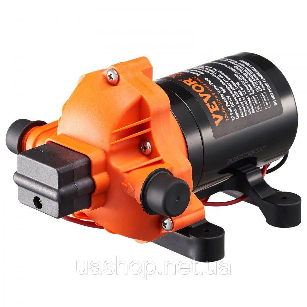 Vevor 316785 Мембранний насос 12V 3GPM 11.36L/min 3-камерний реле тиску водяного насоса