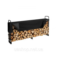 Vevor 317702 Стелаж для дров металевий 259 x 36 x 117 см Стелаж для дров Сталева рама з порошковим покриттям Полиця для дров 300