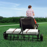 Vevor 318208 Аератор Аератор для газону Аератор для причепів Самохідна косарка 1500x980x885 мм