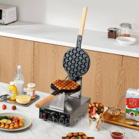 VEVOR Bubble Waffle Maker Egg Waffle 1400W Вафельниця 50-250°C Температура 322065