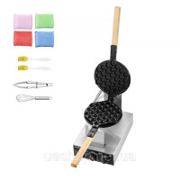 VEVOR Bubble Waffle Maker Egg Waffle 1400W Вафельниця 50-250°C Температура 322065