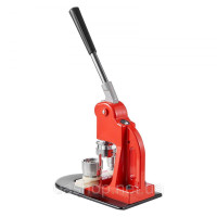 VEVOR Кнопка машина Кнопка Maker 32 мм кнопка штампування машина 500pcs жерстяні кришки DIY кнопка пресування