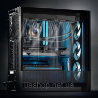 Водяний охолоджувач процесора VEVOR AIO Рідинний охолоджувач 3 вентилятори PWN (120 мм) Intel AMD 323139