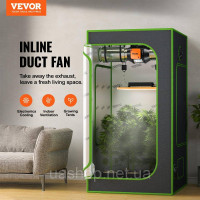 VEVOR 21W Канальний вентилятор для димовидалення Витяжний вентилятор Канальний вентилятор 327907
