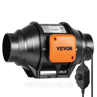 VEVOR 31 Вт Вентилятор для димовидалення. Витяжний вентилятор 327911