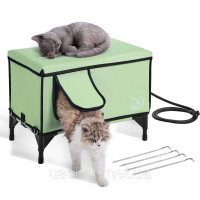 VEVOR Будиночок для котів Cat Cave Hut Heated  53 x 33 x 42 см  JUYI U8-O