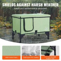 VEVOR Будиночок для котів Cat Cave Hut Heated  53 x 33 x 42 см  JUYI U8-O