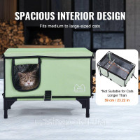 VEVOR Будиночок для котів Cat Cave Hut Heated  53 x 33 x 42 см  JUYI U8-O