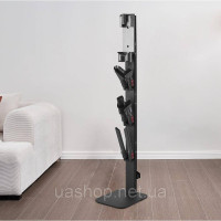 Підставка для пилососа VEVOR Dyson Multi-Models, підлогова підставка 32x26x126 см, чорна 328504