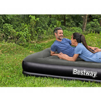 Матрац подвійний Bestway 203 x 152 x 36 cм чорний