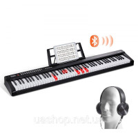 VEVOR 3765516 Digital 88 Keyboard Електропіано Цифрове піаніно 1000 ритмів