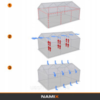 Намет Namix COMFORT 3х6 41029
