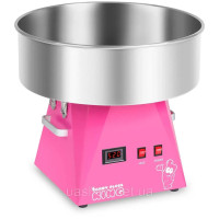 Машина для приготування цукрової вати - 52 см - 1030 Вт - рожева - Royal Catering