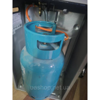 44652// Газовый обогреватель каталический //  Ferretti Camilla 3100 3,4 кВ ІТАЛІЯ + балон газовый 27л /11 кг