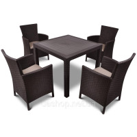 Садовий стіл CURVER MELODY QUARTET 95x95