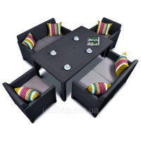 Садовий стіл CURVER MELODY QUARTET 95x95