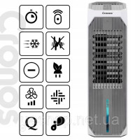 ОХОЛОДЖУВАЧ ПОВІТРЯ , ПОРТАТИВНИЙ ВЕНТИЛЯТОР 9Л CRONOS OCTAGON ACF01L