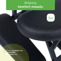 Масажне крісло Flexo – біле HABYS  до 150кг