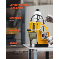 VEVOR Електромагнітна дриль 1400W φ40mm 12500N жовтий 522103