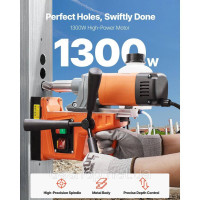 Професійний магнітний свердлильний верстат VEVOR 1300W 13000N для корончатого свердління 527421