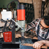 Магнітна дриль VEVOR 1200 Вт Магнітна дриль Магнітна дриль 13000 Н Електрична корончаста дриль Промислова дриль 580 об/хв зі