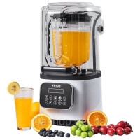 Блендер VEVOR Комерційний підставний міксер Smoothie Maker 2 л Кухонна техніка 2200 Вт 528164