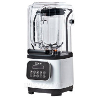 Блендер VEVOR Комерційний підставний міксер Smoothie Maker 2 л Кухонна техніка 2200 Вт 528164