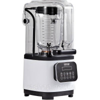 Блендер VEVOR Комерційний підставний міксер Smoothie Maker 2 л Кухонна техніка 2200 Вт 528164