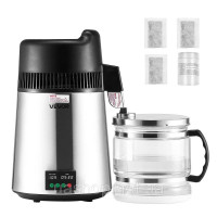 Дистилятор води VEVOR 6L, дистилятор води, 900 Вт, сріблястий 528364