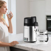 Дистилятор води VEVOR 6L, дистилятор води, 900 Вт, сріблястий 528364