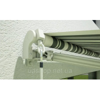 Терасний тент, ручний маркіза Focus Garden Classiс 300x250 білий/сірий 61937