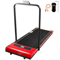 Підстільна бігова доріжка для дому з поручнями та дисплеєм Vevor 500 Вт, складна конструкція 62745