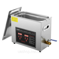 Ультразвуковий очищувач для професійного чищення з підігрівом Vevor 6 л та потужністю 349 Вт 62816