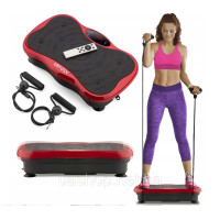 Вібраційна платформа Gymtek XP500 до 180 кг  5 програм червоний