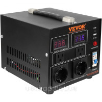 Vevor 675307 2000 ВА перетворювач напруги Трансформатор змінного струму 110 В⇋220 В трансформатор 2x US