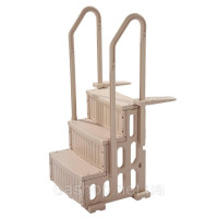 Vevor 676132 Драбина 3-Step Pool Ladder Safety Ladder 181 кг для басейнів 91,4-121,9 см