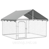 Собачий вольєр, манеж з дахом  200 x 200 x 150 см